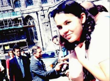 Kasia i książę Karol - przypadkowe spotkanie podczas wycieczki w Walii w 1999 r.