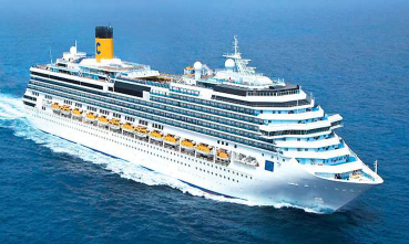 COSTA FAVOLOSA: 6 DNI W BRAZYLII - WYSPY ZIELONEGO PRZYLĄDKA - GRAN CANARIA - LIZBONA - GIBRALTAR - BARCELONA - MARSYLIA - NASZ PILOT!